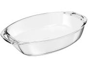 Forma assadeira de vidro + Alça Oval 3,2lts Marinex Vidro Forma assadeira de vidro + Alça Oval 3,2lts Marinex Vidro