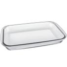 Forma Assadeira De Vidro Borossilicato Retangular 1,6l Travessa Refratária Pequena Marinex Forma Assadeira De Vidro Borossilicato Retangular 1,6l Travessa Refratária Pequena Marinex