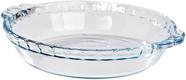 Forma Assadeira Filetada De Vidro Redonda 1,3l Refratário Marinex, Original