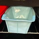 Forma Assadeira Pães Bolos Silicone Retangular Antiaderente