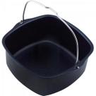 Forma Assadeira para Fritadeira Airfryer RI9220/RI9225/RI9230/RI9240 Preta Philips Walita