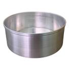 Forma Assadeira Redonda Aluminio 1,8 Litros 18x7 cm Cozimento