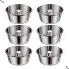 Forma Assadeira Redonda Bolo Pudim Torta C/ Tubo 20 Alumínio Top Kit Jogo 6Un - RL Forma Assadeira Redonda Bolo Pudim Torta C/ Tubo 20 Alumínio Top Kit Jogo 6Un - RL