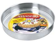 Forma Assadeira Redonda de Alumínio para Bolo e Torta com Fundo Removível 5X29,5 CM Ø