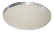 Forma Assadeira Redonda de Metal para Assar Cortar ou Servir Pizza 35cm em Alumínio
