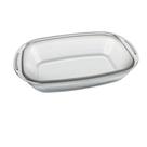 Forma Assadeiras De Vidro Forno Retangular 1,8lts Marinex