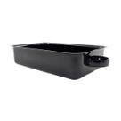 Forma Bandeja Retangular Ewel Esmaltada G Preto 2.900ml