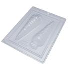 Forma Cenoura Gourmet Páscoa Especial Com Três Partes Acetato Silicone Chocolate - Cód.10065 BWB