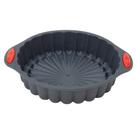 Forma Charlotte em Silicone Redonda para Bolos Tortas Doces Livre BPA