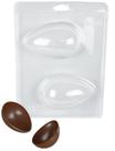 Forma com Silicone 3 partes para Ovo de Páscoa 150 g