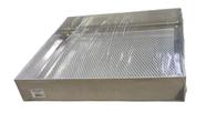 FORMA COM TELA PARA ESCORRER FRITURA 35x35x7CM ALUMINIO ESCORREDOR DE FRITURA