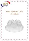 Forma confeitaria c/ tampa 120 ml - c/ 10 unid - embalagem confeitaria (15877)