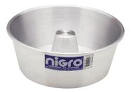 Forma Cônica de Alumínio com Tubo 20cm - 2 litros - Nigro