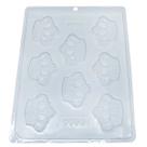 Forma Coroa Simples Molde Acetato Chocolate Doce Gourmet