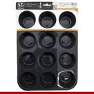 Forma Cupcake em Silicone 12 cavidades (6,5cm x 3,5cm) Kehome