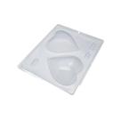 Forma de acetato coração 200g cod-20 bwb