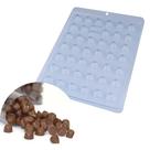 Forma de Acetato para Bombom de Chocolate Pingo Gotas BWB - Ideal para Confeitaria