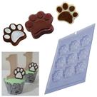 Forma de Acetato Patinhas Pata Animal Dog 2 Unidades