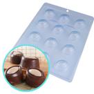 Forma de Acetato Simples Bombom Amêndoa 2 Unidades Forma de Acetato Simples Bombom Amêndoa 2 Unidades
