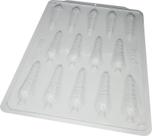 Forma de Acetato Simples Grande Cenouras BWB Ref.3581/SP413 un Forma de Acetato Simples Grande Cenouras BWB Ref.3581/SP413 un