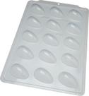 Forma de Acetato Simples Grande Ovo Liso 50g BWB Ref 3623/SP221 un Forma de Acetato Simples Grande Ovo Liso 50g BWB Ref 3623/SP221 un