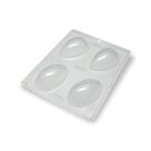 Forma de Acetato Simples Ovo Liso 100g BWB Ref 140 un Forma de Acetato Simples Ovo Liso 100g BWB Ref 140 un