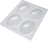 Forma de Acetato Simples Ovo Liso 150g BWB Ref 703 un Forma de Acetato Simples Ovo Liso 150g BWB Ref 703 un