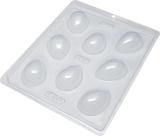 Forma de acetato simples para ovo de Páscoa 30g - BWB Forma de acetato simples para ovo de Páscoa 30g - BWB
