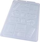 Forma de Acetato Simples Sp - Aplique Games - Ref.3672 - 1 unidade - BWB - Rizzo Forma de Acetato Simples Sp - Aplique Games - Ref.3672 - 1 unidade - BWB - Rizzo