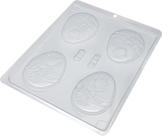 Forma de Acetato Simples Tablete Ovo Ref 215 BWB un Forma de Acetato Simples Tablete Ovo Ref 215 BWB un