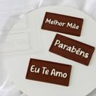 Forma de Acetato Tablete Parabéns Eu te amo Melhor Mãe