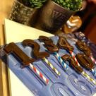 Forma de Acetato Velas de Número de Chocolate Idade