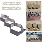Forma De Aço Produzir Bloquete Sextavado - Desforma No Local 20x8cm