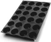 Forma de assar Sasa Demarle Flexipan com 24 cavidades de 7 cm de diâmetro