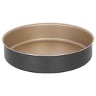 Forma de Bolo Assadeira Redonda Antiaderente nº24 Preto e Creme