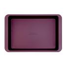 Forma de bolo KitchenAid antiaderente em aço aluminizado 23x33cm Beterraba