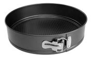 Forma De Bolo Redonda 26cm Fundo Removível Antiaderente