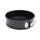 Forma de cheesecake Hiware antiaderente Springform 23 cm preta