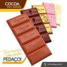 Forma de Chocolate Cocoa Mini Bar com 4 Cavidades