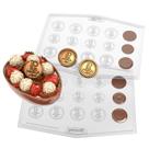 Forma de Chocolate Cocoa Mult Premium com 15 Cavidades de 4 cm