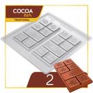 Forma de Chocolate Personalizada Cocoa Bar Two