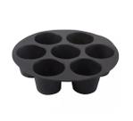 Forma De Cupcake Antiaderente 7 Cavidades Muffins Para Air fryer