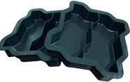 Forma de fabricação Piso Intertravado 24x10x08cm em Concreto Alta Resistência Ideal para Calçadas Garagens e Áreas Externas