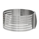 Forma de Fatiar Cortar Camadas De Bolo Tortas Regulável 30cm