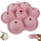 Forma de Gelo Bandeja Silicone Esfera Drink Bebida Coquetel Cha Formato de Bola Molde Resistente Festa Evento Flexivel
