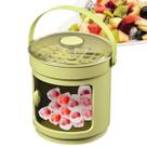Forma de Gelo Caixa de Gelo Dispenser De Gelo 36 Cubos Com Gaveta
