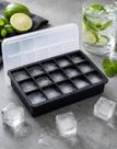 Forma de Gelo com tampa em Silicone 15 Cubos Grandes Resistente Flexível