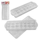 Forma de Gelo com Tampa Formato Frutas 3D com 21 Cavidades