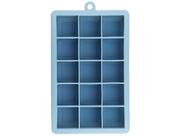 Forma de Gelo de Silicone - 15 Cubos Oikos AZUL