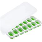 Forma De Gelo De Silicone Com 14 Compartimentos, Não Tóxica E Durável, Para Bar, Pub E Vinho